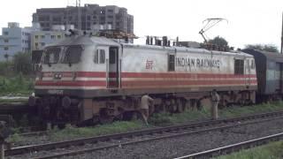 Starting of a Mammoth 5450HP WAP-5 (Three Phase Electric Locomotive ) - Indian Railways !!!!