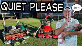 Quiet Lawn Equipment makes for Peaceful Neighbors  Lawn Maintenance Does Not Have to be Loud!