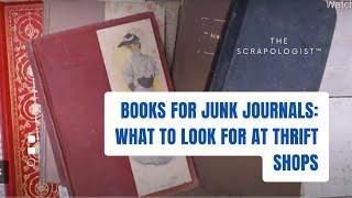 4 TIPS for Finding Books that are Useful for Junk Journals