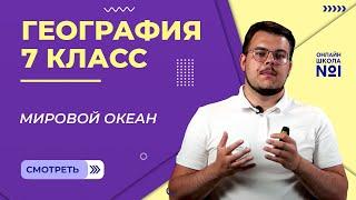 Мировой океан. Видеоурок 5. География 7 класс