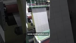 Thermal label roll slitting/www.sailinglabel.com #label #machine #quality #factory#aluminum#printing