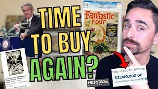 Comic Book Prices Soar Ahead Of Fed Rate Cuts! Is "NOW" The Time To Buy? - Heritage Auction Recap