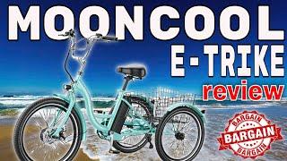 Mooncool E-TRI 350 Electric Trike Review 2023