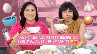 COOKING ESSENTIAL LUGAW WITH VP LENI ROBREDO!!!! | MIMIYUUUH