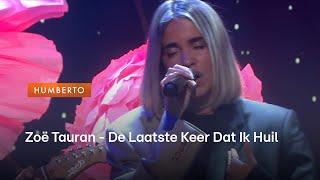 Zoë Tauran zingt nieuwe single ‘De Laatste Keer Dat Ik Huil’ | HUMBERTO