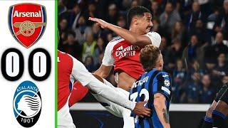 Arsenal vs Atalanta (0-0) | All Goals & Extended Highlights | UEFA Champions League 24/25