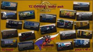 [ETS2 v1.40] TZ Mega Trailers Pack