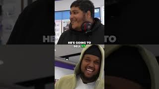 Chunkz Surprising fan with a £999 iPad!