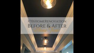 70s Home Renovation Before and After Home Tour