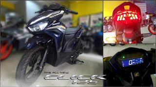 The All New Honda Click 125 V3. Color Blue. Walkthrough Review. Price, Specs, Features.