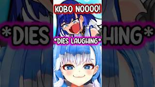 Kronii Dies of Laughter after Kobo said something YABAI #hololive #vtuberclips #vtuber