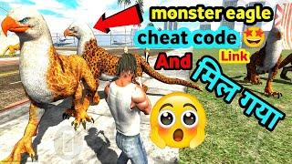 monster eagle cheat codes in Indian bike driving 3d // monster eagle cheat code