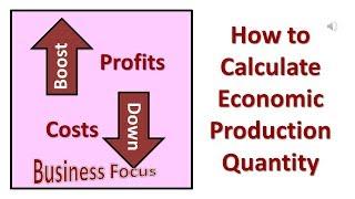 How to Calculate Economic Production Quantity