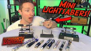 New Mini Lightsabers From Korbanth! .45 Scale Replicas!