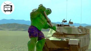 Hulk (2003) - Tank Battle scene - [HD]