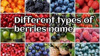 Different Types of berries with pictures & names | 7 Different types of berries name / Fruits name