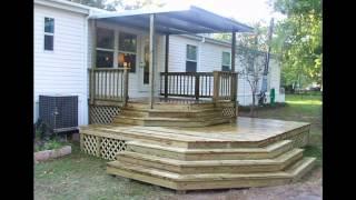 Mobile home porch ideas