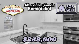 Affordable Condo under 300k for Sale | Convenient Location | Gated Community | Las Vegas Condo