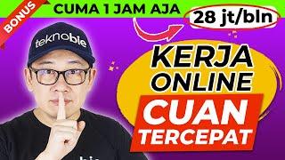 1 JAM AJA KERJA SAMPINGAN online freelance DIBAYAR TINGGI TERBARU [2024]