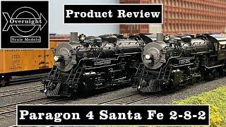 Product Review: HO Scale Broadway Limited Paragon 4 Santa Fe Mikado 2-8-2