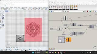 Hexagon Attractor Jali Pattern using Grasshopper | Parametric Design Tutorial | 2025 | Fast Version
