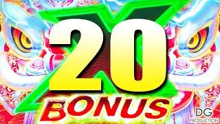 ⭐NEW⭐OMG! HUGE WIN BONUS 20X HONG HONG HUO HUO LINK SLOT MACHINE LAS VEGAS CASINO L&W (紅紅火火) 老虎機