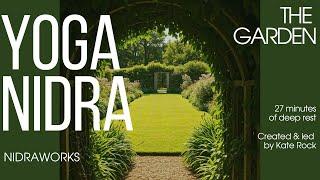 26-Min Yoga Nidra For Anxiety Relief & Deep Sleep (No Music) - The Garden