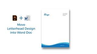 letterhead design illustrator to word doc