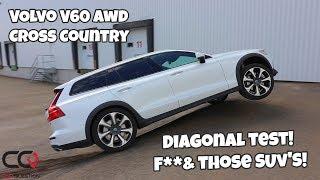 Volvo V60 Cross Country AWD diagonal test! | It's more than just a wagon!!