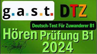 G. A. S. T. DTZ B1, Hören  Prüfung B1 Neu 2024