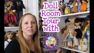 COMPLETE DOLL ROOM TOUR WITH ALLISON HERNANDEZ OF MUNECAS, POUPEES, AND DOLLS