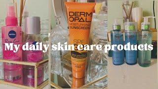 What I use on my face | Eucerin | Essence | Dermopal Sunscreen | Nivea | Skin Care Products