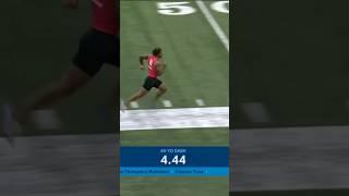 Possible Raider Anthony Richardson put on a show at the Combine!