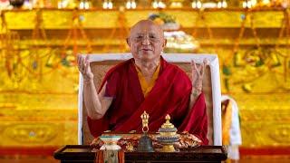 First Step in the Inauguration of Pal Thubten Shedrub Ling Monastery in Lumbini