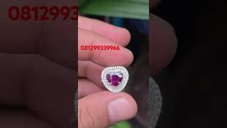 Natural Red Ruby Lady Ring H(a) 2.00 crt GRI LAB #gemstone #ruby