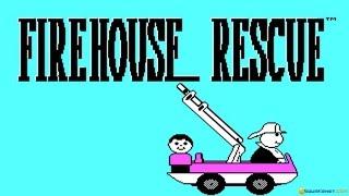 Firehouse Rescue gameplay (PC Game, 1988)