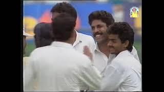 Totally unplayable. Kapil Dev makes the great Allan Border and Dean Jones look stupid 1st Test 91/92