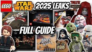 Lego Star Wars 2025 Leaks FULL GUIDE: Endor Ewok Village + Revenge of the Sith