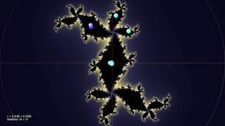 [Extra Visual] Period 4 orbits of a Julia Set