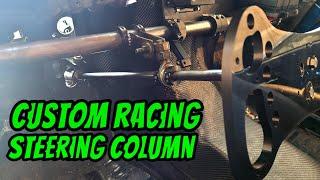 Custom Race Spec Steering Column from Scratch for Cheap!!!!! EASY Fabrication!!!