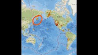 5.9 Earthquake Kamchatka Trench. Super quiet on Southern California. Monday 9/30/2024