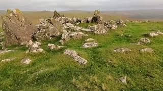 hiking off  Cox Tor Dartmoor 3rd Oct 2023