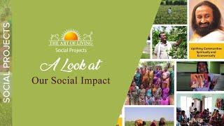 Empowering Lives: The Art of Living's Social Projects Driving Positive Transformation