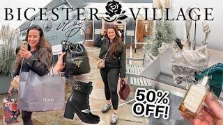 BICESTER VILLAGE SHOP WITH ME | 50% off GUCCI, PRADA, LOEWE & MORE!