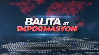 BALITA AT IMPORMASYON | NOV. 08, 2024