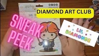 Diamond Art Club SNEAK PEEK - Sparkle Pals Ron!