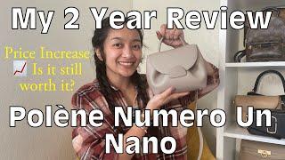 Polène Numero Un Nano Textured Taupe | Handbag Review + Wear and Tear | Is it still worth it?