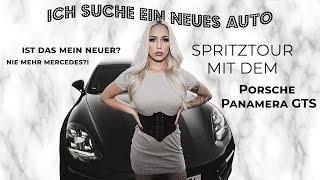 Lucy sucht ein neues Auto! Porsche Panamera GTS Probefahrt | Just Lucy