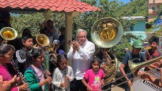 Banda de viento de la comunidad Yatee de Villa Alta, Oaxaca