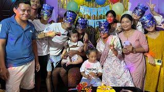 || Nimzin attending Birthday party for the first time ||  it’s Vambulay’s Birthday 